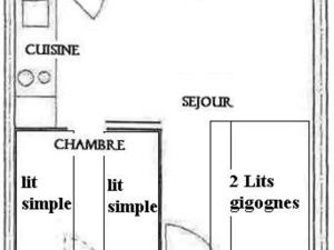 Appartement Appartement Plagne Soleil, 2 pièces, 4 personnes - FR-1-455-96 RÃ©sidence Le Cervin - Plagne Soleil - 73210 Plagne Villages Rhône-Alpes