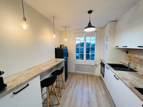 Appartement Plein centre, 100m de la mer