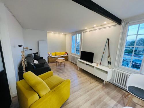 Appartement Plein centre, 100m de la mer