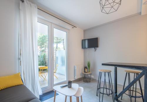 Appartement plein centre à 100m de la plage