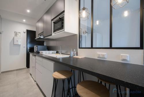 Appartement plein centre à 100m de la plage