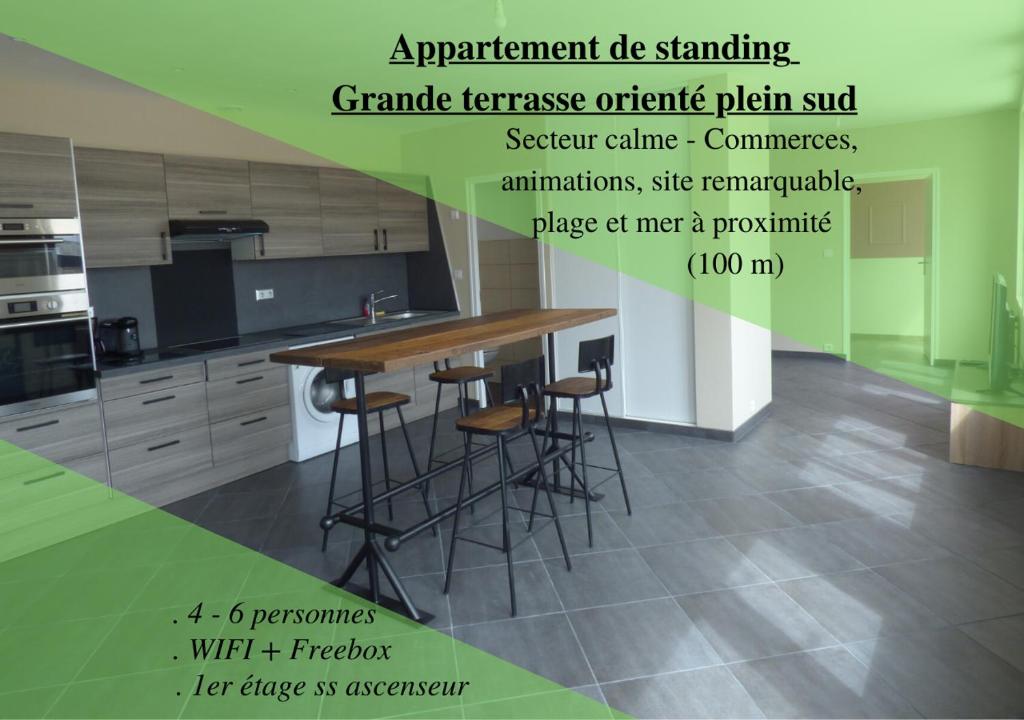 Appartement Plein Sud 3 Rue du Docteur Danvin, 62600 Berck-sur-Mer