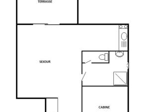 Appartement Port Leucate, 1 pièce, 4 personnes - FR-1-81-115