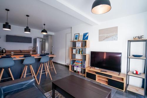Appartement pour 4 personnes avec tennis de copropriété