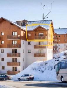 Appartement prés des pistes vue montagne 6 pers