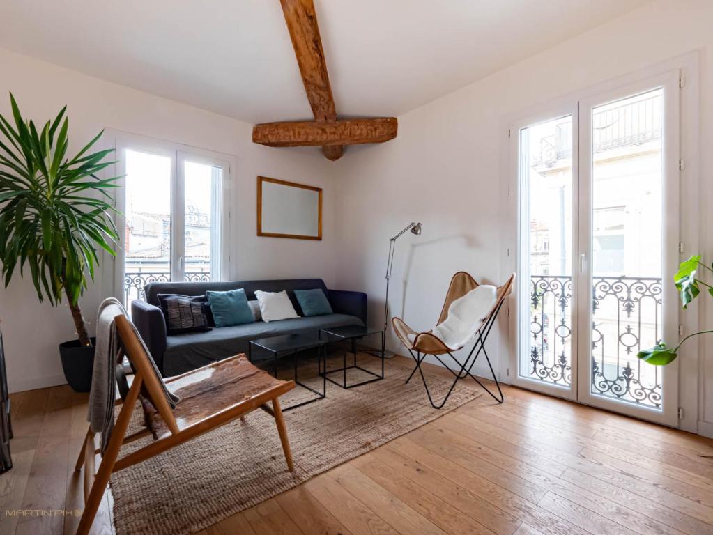 Appartement privé avec climatisation - coeur de ville 25 Rue des Balances, 34000 Montpellier