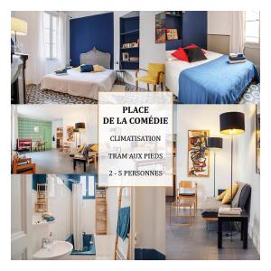 Appartement privé climatisé - Place de la comédie