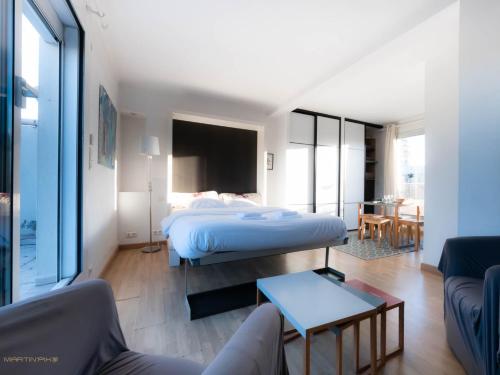Appartement privé - Grand studio - 2 terrasses et vue imprenable