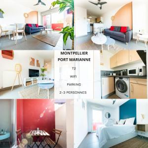 Appartement privé - Terrasse - Port Marianne