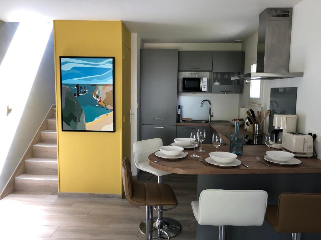 Appartement rénové en duplex à proximité du centre Le Potager, 56360 Le Palais