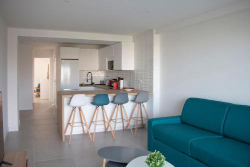 Appartement rénové vue mer avec garage