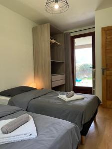 Appartement rez de jardin, 2 chambres/ 4 personnes, garage.