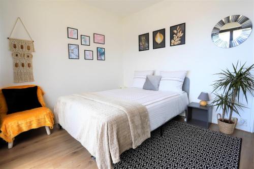Appartement secteur gare avec balcon et vue panoramique