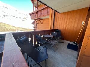 Appartement ski aux pieds dans résidence premium piscine, sauna hamam