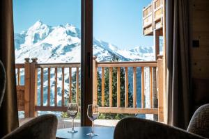 Appartement sous charpente au pied des pistes de la Rosière