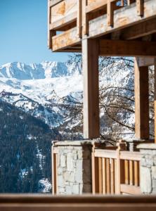 Appartement sous charpente au pied des pistes de la Rosière