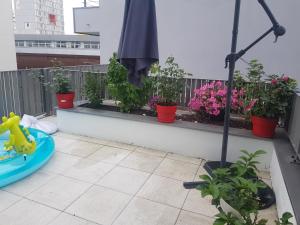 Appartement spacieux et Bien placé avec terrasse.