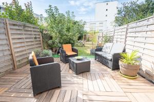 Appartement spacieux et lumineux tout équipé au calme, Terrasse, Fibre par Groom