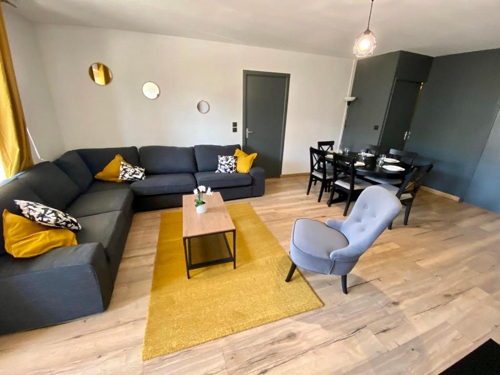 Appartement spacieux pour 6 - Rive gauche +parking 12 Allée de la Sablière, 76100 Rouen