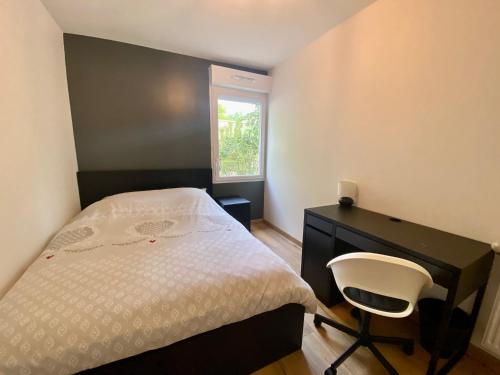 Appartement spacieux pour 6 - Rive gauche +parking