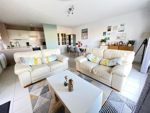 Appartement Spacieux proche digue avec jardin