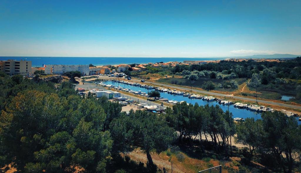 Appartement St Pierre la mer Résidence pleine vue sur mer, Bâtiment Autan, Avenue des Exals, 11560 Fleury