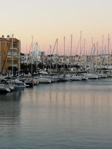 Appartement Studio cap d'agde avec vue port et piscine proche du golf