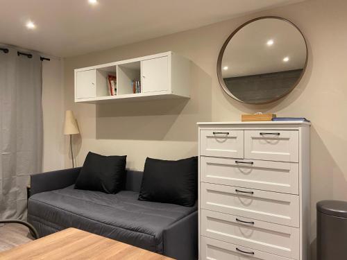Appartement Studio rénové le Corbier 4 personnes 22m2 domaine les Sybelles Classé 2 étoiles label qualité le corbier