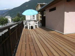 appartement style chalet avec sauna et terrasse