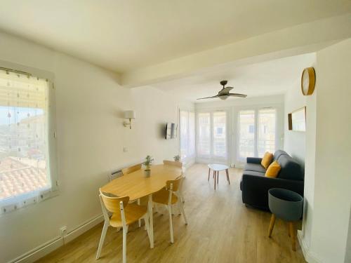Appartement T2 4-5 Pers - avec Balcon vue mer
