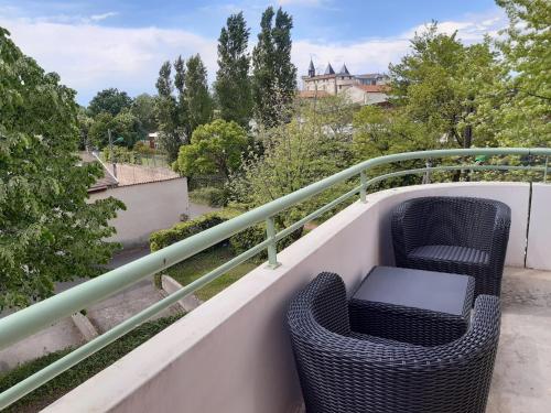 Appartement T2 cosy, tout confort, balcon parking