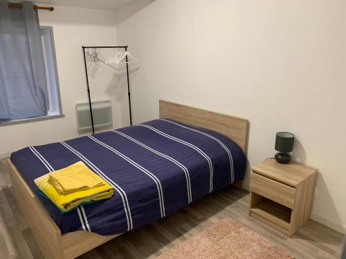 Appartement T2 meublé, centre Verdun, 1er étage