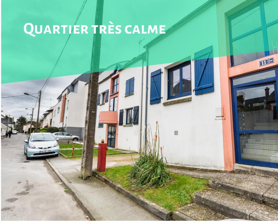 Appartement T2 - Proche Gare - Bord de Vilaine 11bis allée Betrand Robidou, 35000 Rennes