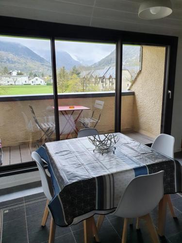 Appartement T2bis-6 à 7 personnes- Vielle Aure avec vue sur le Pla D'adet