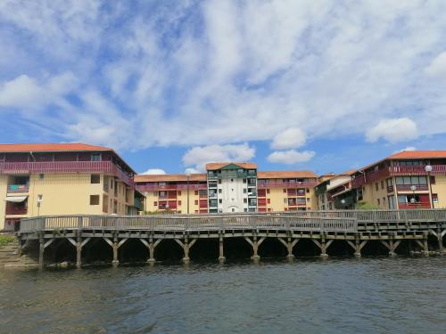 appartement T2bis idealement situé au bord du lac marin de Vieux Boucau