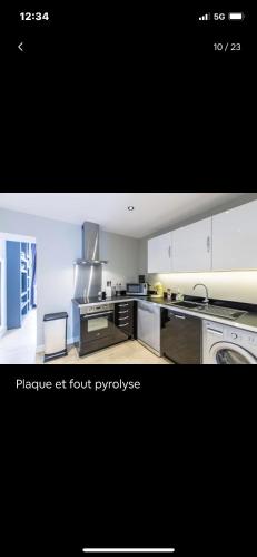 appartement t3 avec patio à 300m de la plage