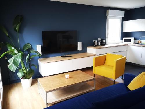 Appartement T3 centre ville Mabilais au calme.