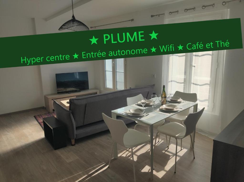 Appartement Appartement T3 PLUME Hyper centre d'ERNÉE 12 Rue nationale 53500 Ernée