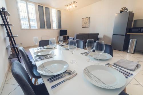 Appartement tout équipé 2 chambres à 15 min des plages 4 à 6 personnes