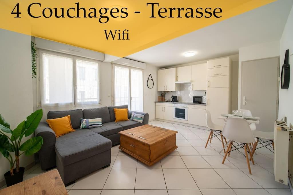 Appartement tout équipé avec terrasse 4 couchages 55 Rue Vitalis, 13005 Marseille