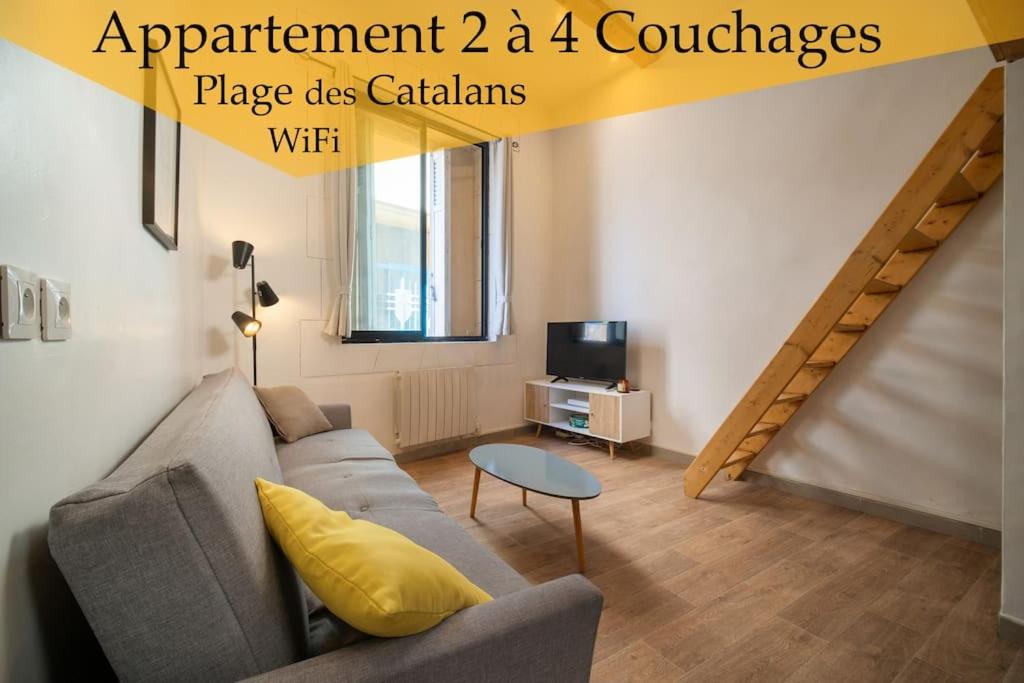 Appartement tout équipé proche de la plage 2 à 4 couchages 55 Rue Châteaubriand, 13007 Marseille