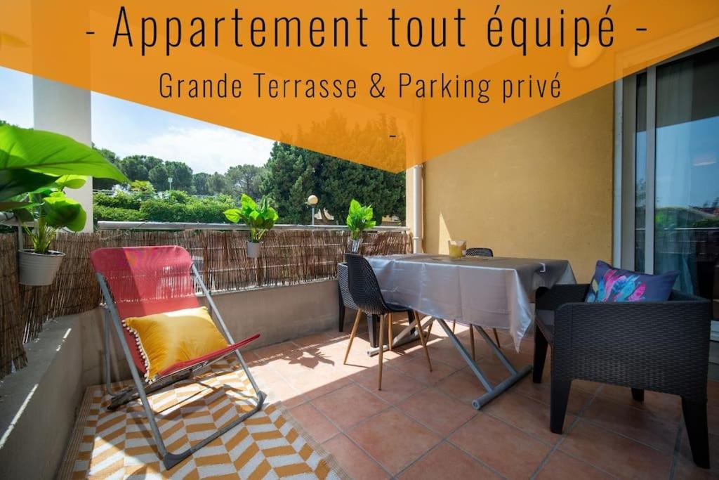Appartement Appartement tout équipé terrasse et parking privé 9 Boulevard d'Hanoï 13015 Marseille