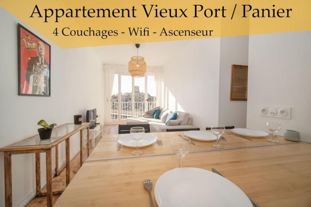 Appartement Appartement tout équipe Vieux Port 4 couchages 7eme 13 Rue Henri Tasso 13002 Marseille