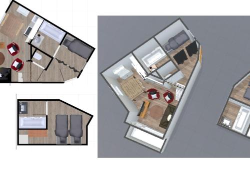 Appartement Val-d'Isère, 1 pièce, 6 personnes - FR-1-694-308