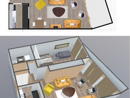 Appartement Val-d'Isère, 2 pièces, 4 personnes - FR-1-694-168