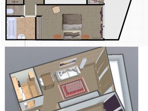 Appartement Val-d'Isère, 2 pièces, 4 personnes - FR-1-694-240