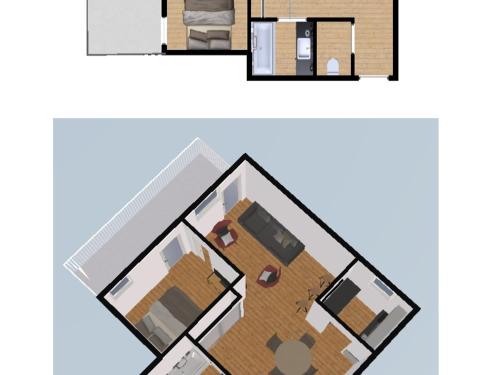 Appartement Val-d'Isère, 2 pièces, 4 personnes - FR-1-694-279