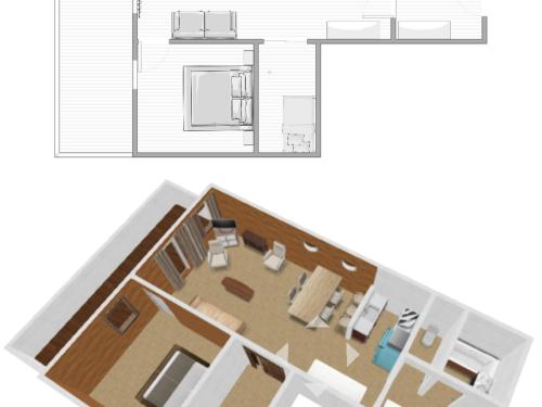 Appartement Val-d'Isère, 2 pièces, 4 personnes - FR-1-694-62