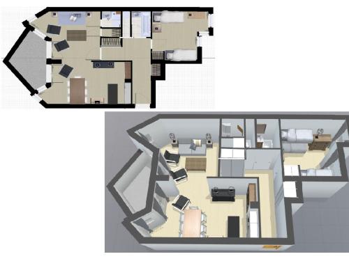 Appartement Val-d'Isère, 2 pièces, 6 personnes - FR-1-694-116