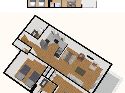 Appartement Val-d'Isère, 3 pièces, 4 personnes - FR-1-694-202